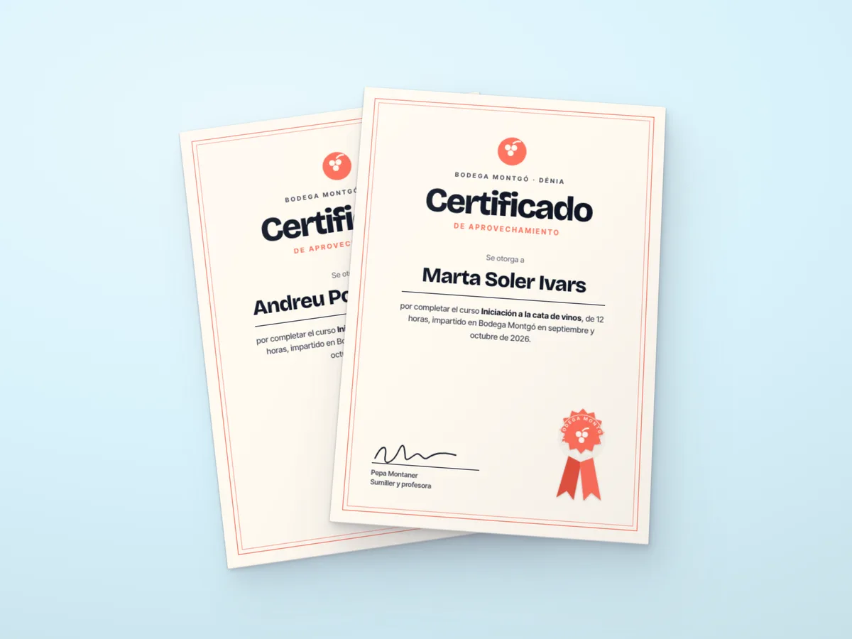 Certificados y diplomas